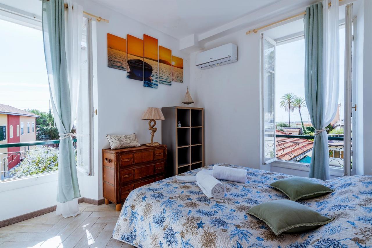 New Fishermans House Seaside, Air Conditioning & Wi-Fi Bordighera Ngoại thất bức ảnh