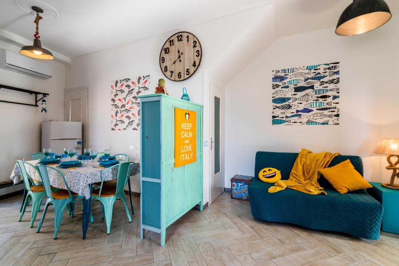 New Fishermans House Seaside, Air Conditioning & Wi-Fi Bordighera Ngoại thất bức ảnh